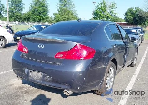 2009 Infiniti G37X z USA, uszkodzony, nr VIN JNKCV61F69M352976